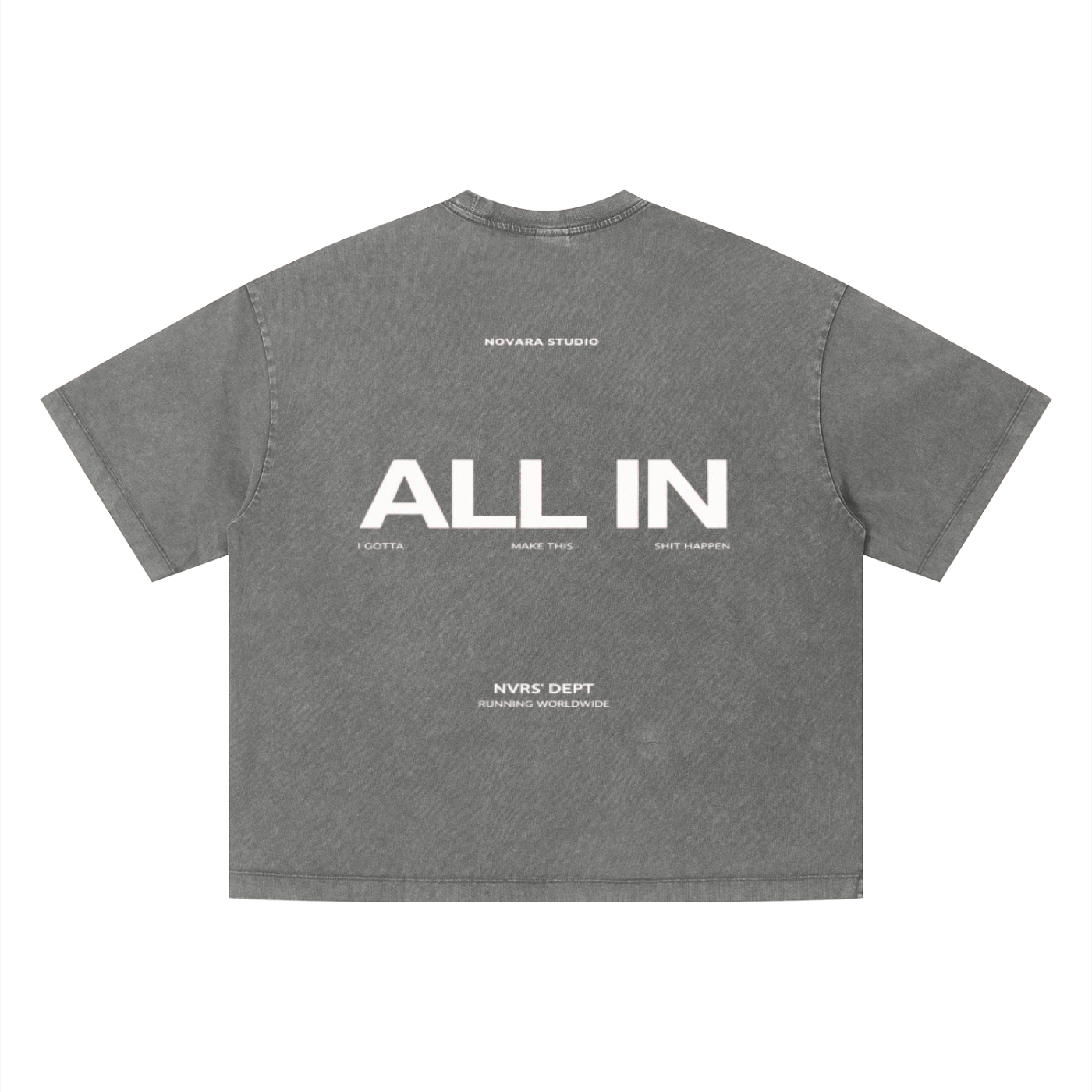 All In Street Boxy Tee - Novara Studio