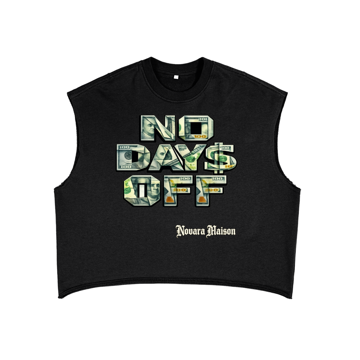 French Terry Boxy Tank Top ODMPOD Novara Studio