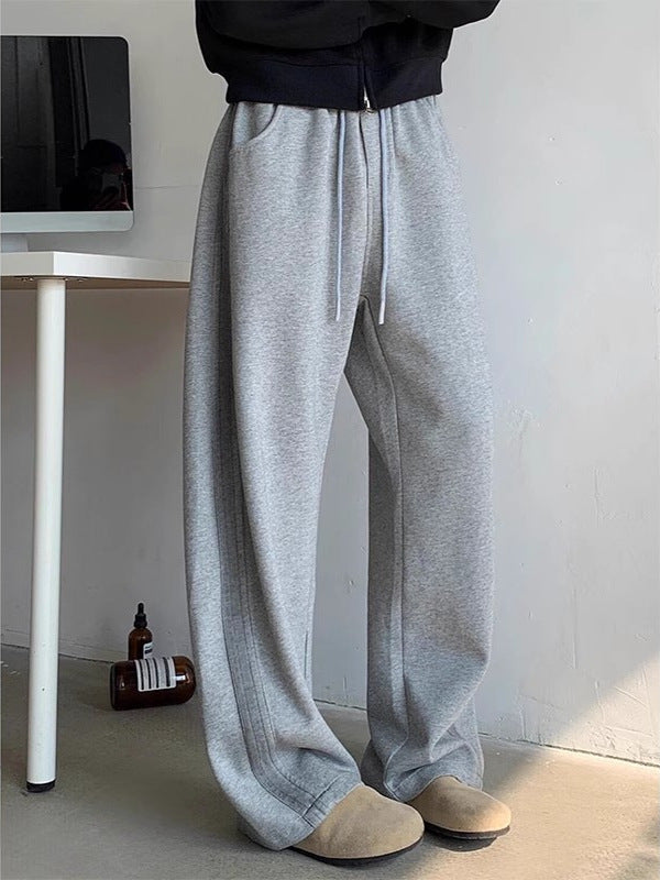 Personality American Retro Casual Pants Men Novara Shop 47.09 Novara Shop Light Gray / XXXL 47.09