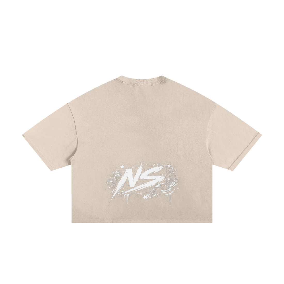 Classic Frayed Boxy Tee ODMPOD Novara Studio