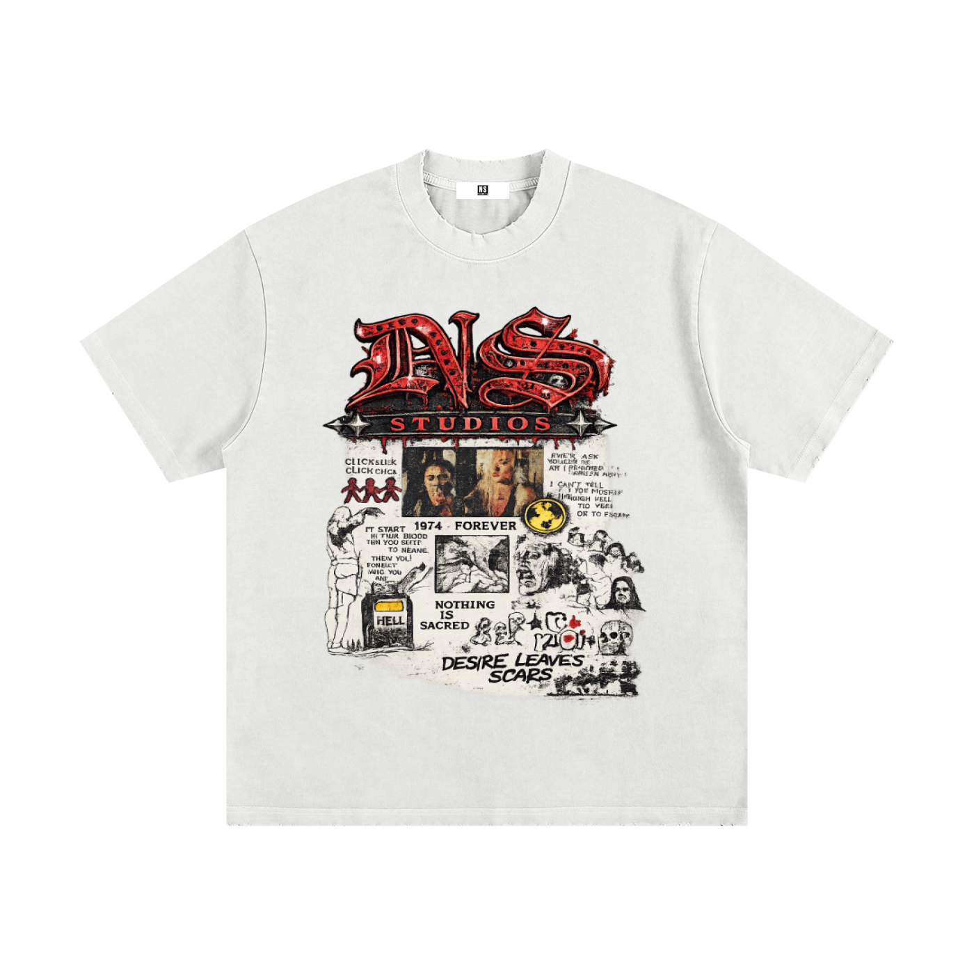 ‘DESIRE AND SCARS’ Tee - Novara Studio
