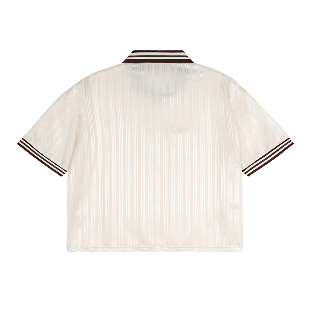 Striped Collar Polo - Novarashop