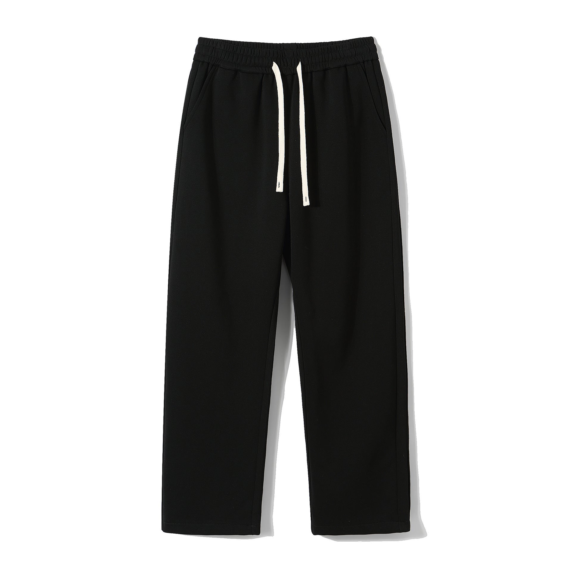 Fashion New Drawstring Straight Sweatpants Men Novara Shop 46.99 Novara Shop Black / XXXL 46.99
