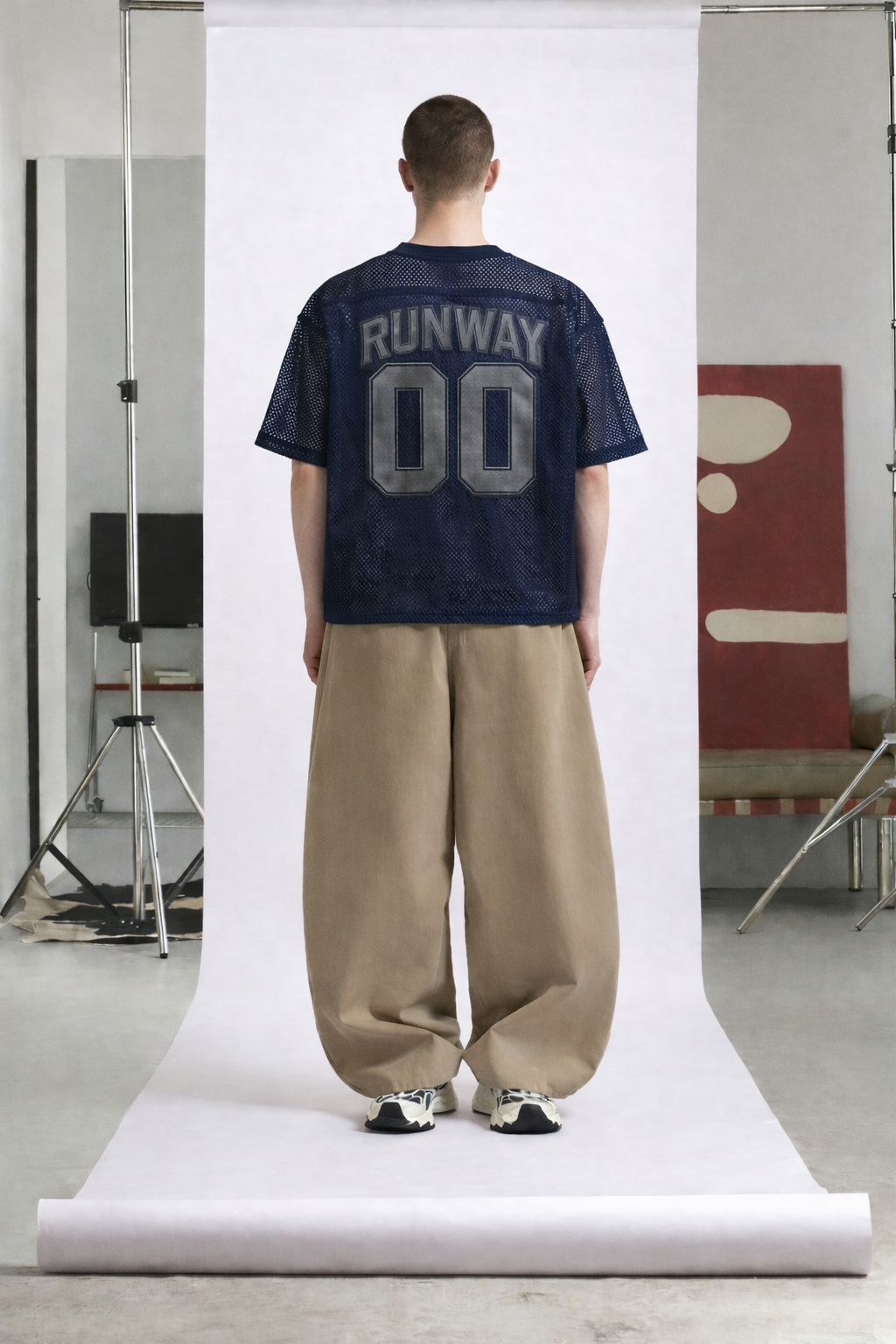 Novara See-through Boxy Net T-Shirt Novara Shop Novara Shop