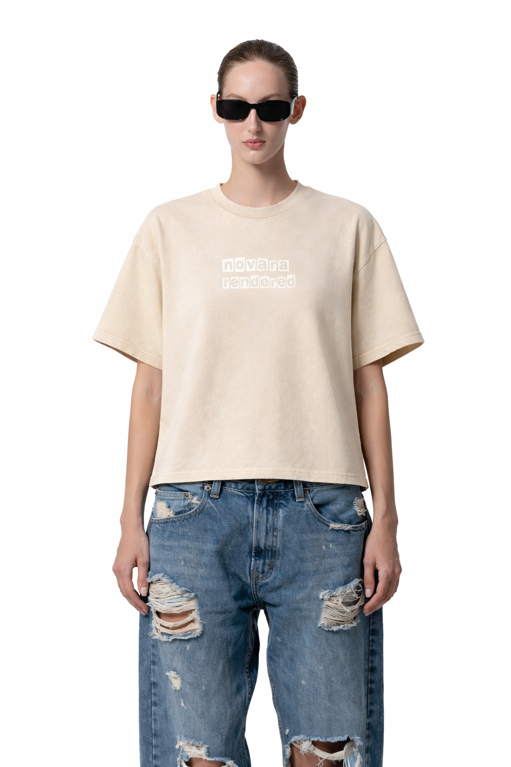 Stop Being Broke Boxy Tee - Novarashop