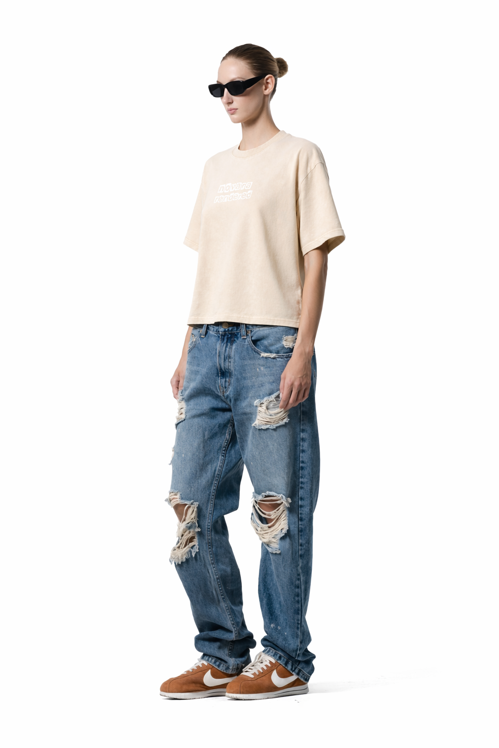 Stop Being Broke Boxy Tee - Novarashop