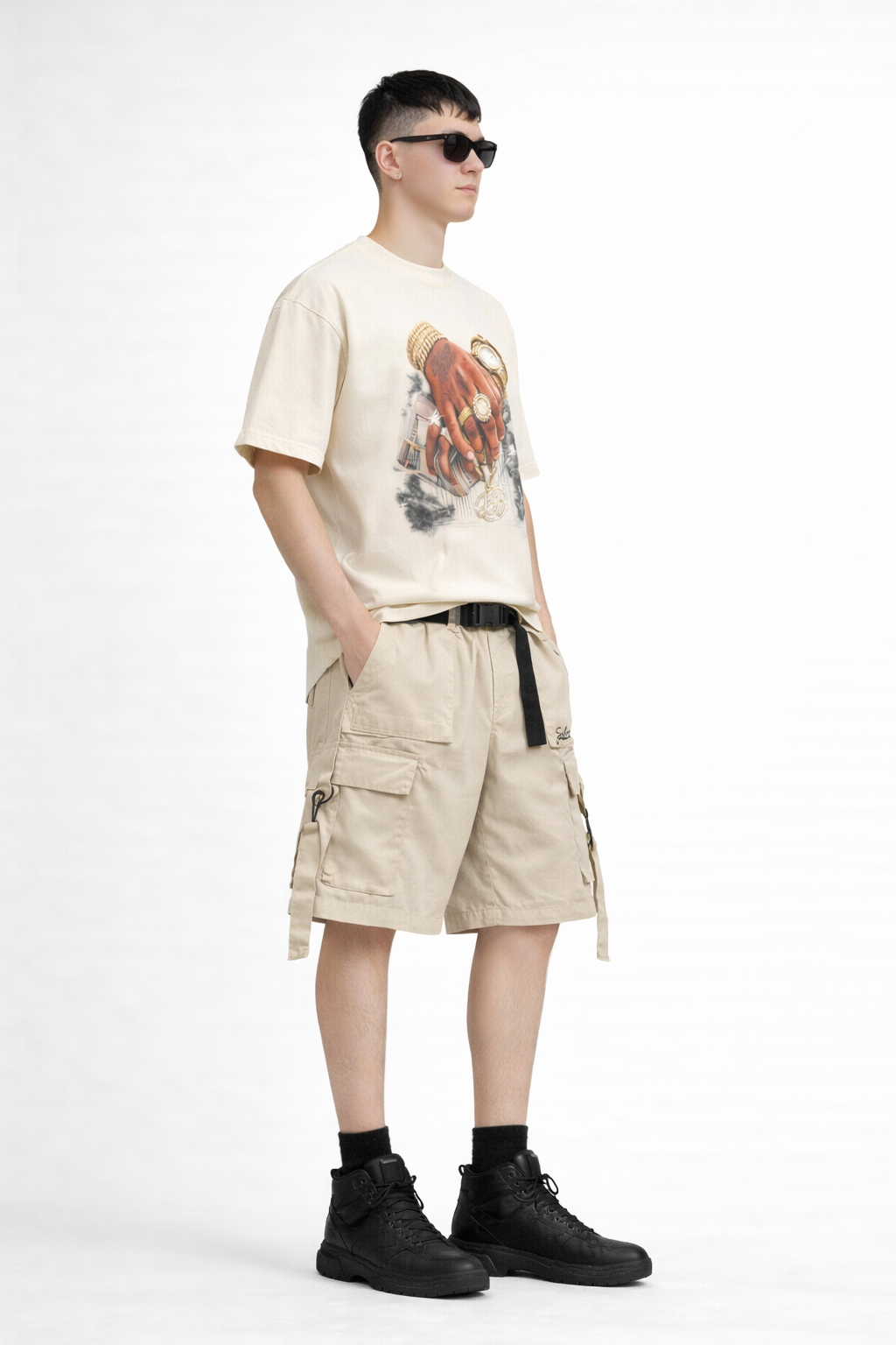 Solid Color Tooling Shorts Men Novara Shop Novara Studio
