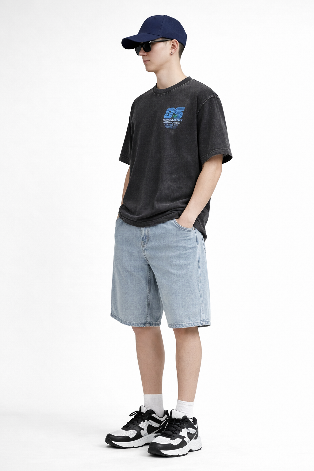 Sport Oversized Athletic Logo Tee Novara Shop Novara Studio