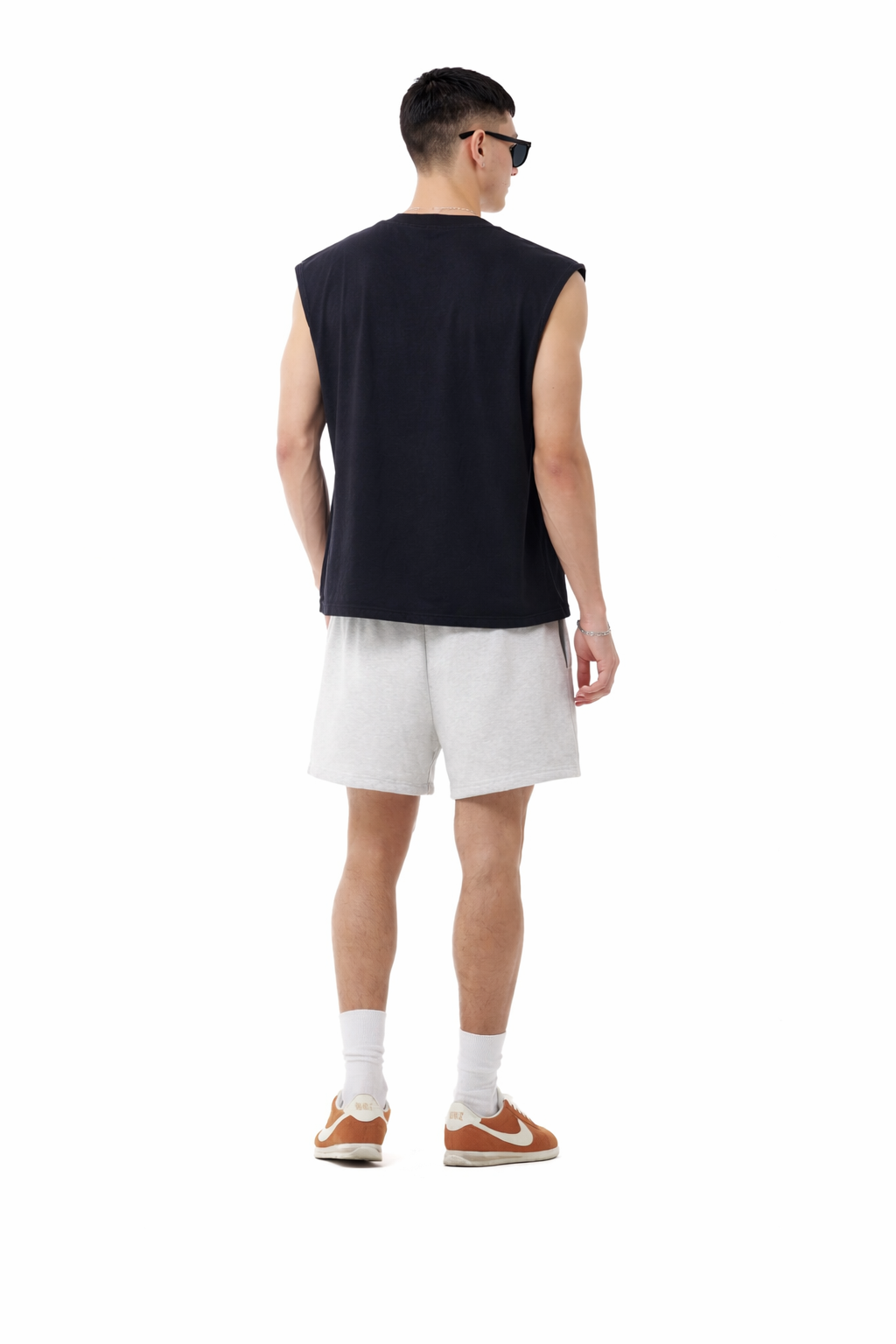 French Terry Boxy Tank Top ODMPOD Novara Studio