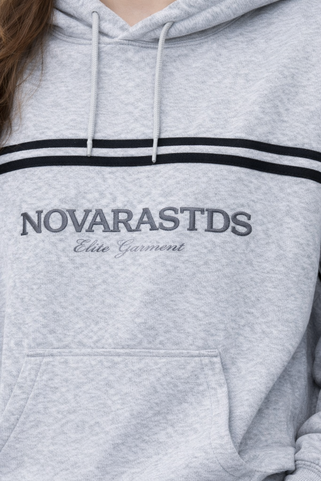 Sun Fade Contrast Tape Fleece Hoodie Novara Shop Novara Studio
