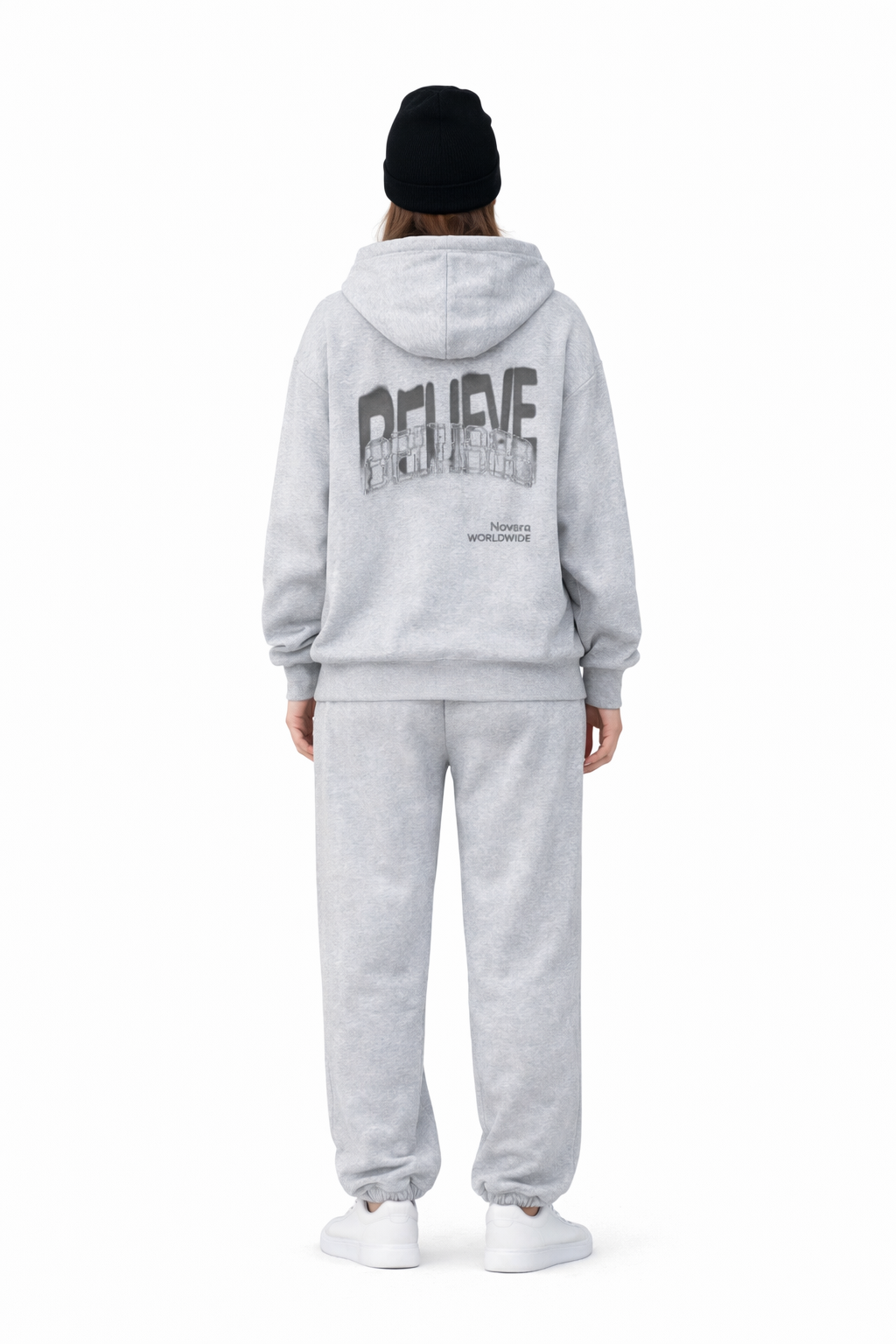 Sun Fade Contrast Tape Fleece Hoodie Novara Shop Novara Studio