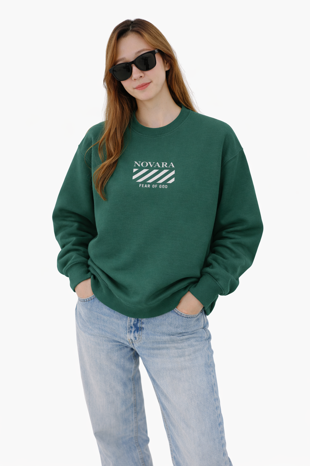 Essential Heavyweight Crewneck Sweatshirt Novara Shop Novara Studio
