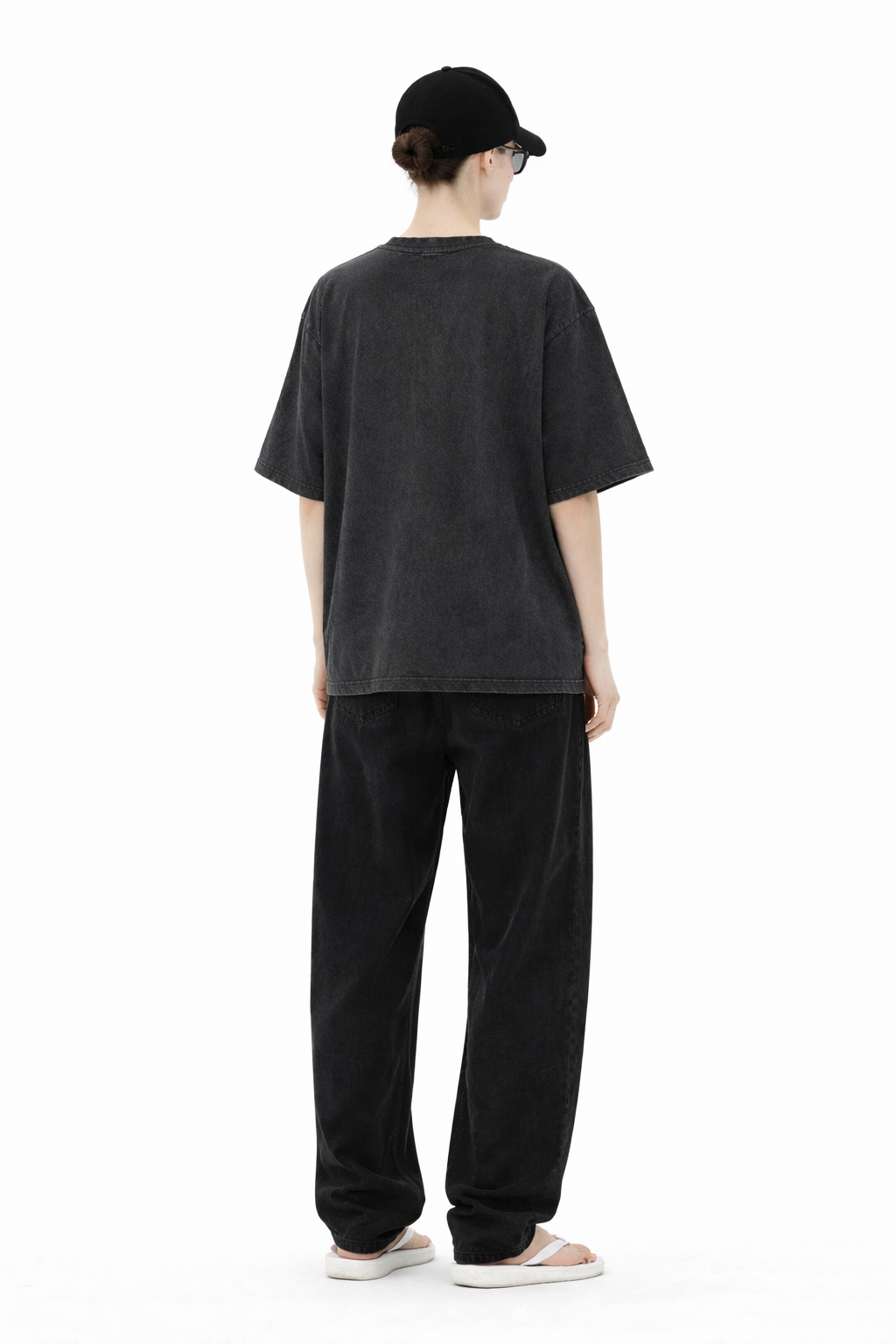 Wash Boxy Cotton T-Shirt Novara Shop Novara Studio