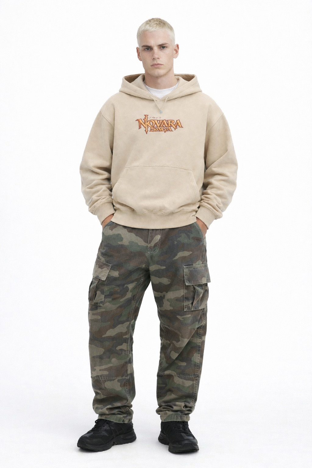 Essential Boxy Darted Sleeve Hoodie Novara Shop Novara Studio