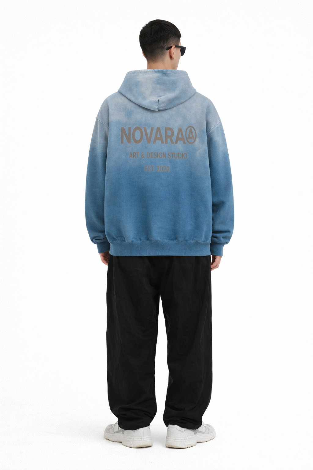 Heavyweight Sunfade Oversized Hoodie Novara Shop Novara Studio