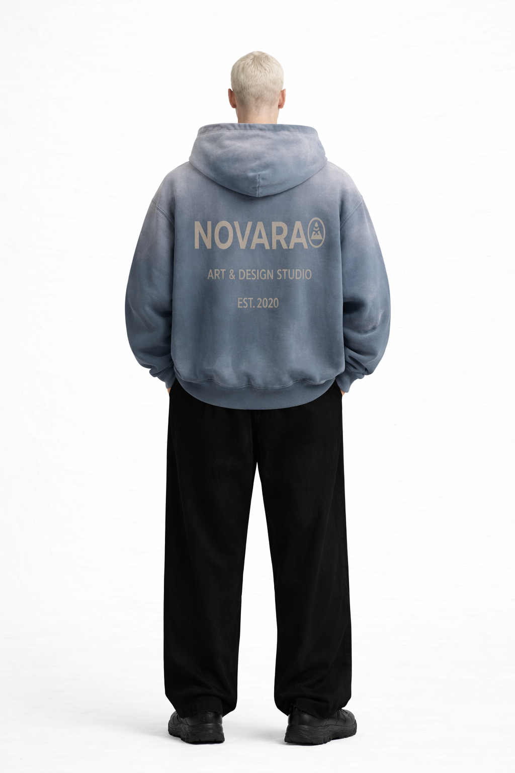 Heavyweight Sunfade Oversized Hoodie Novara Shop Novara Studio