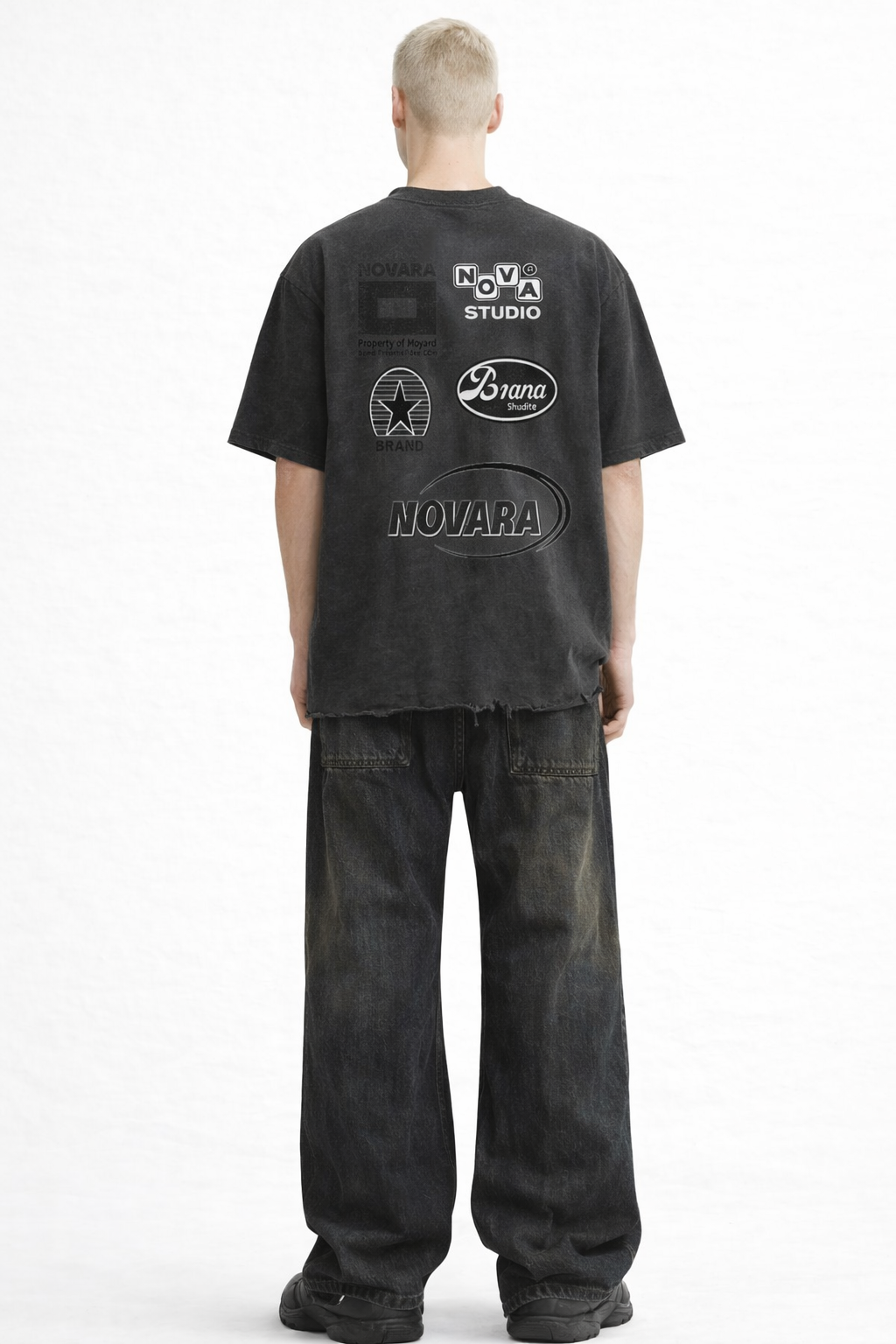 Vintage Wash Boxy T-Shirt Novara Shop Novara Studio