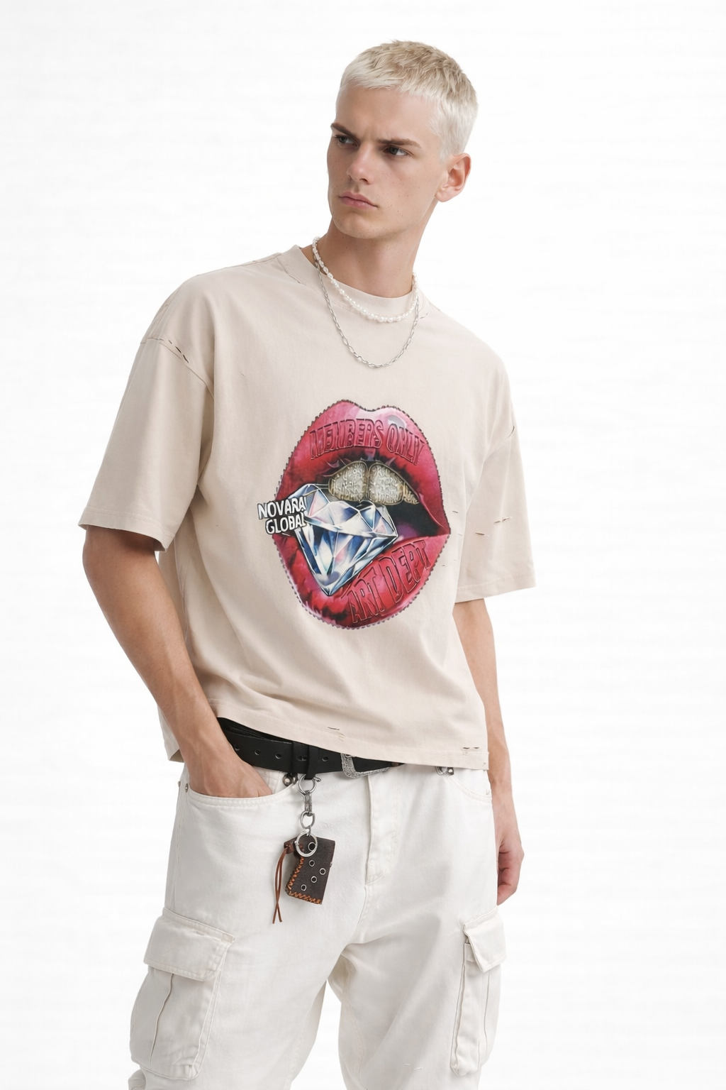 Members Only Boxy Tee ODMPOD Novara Studio