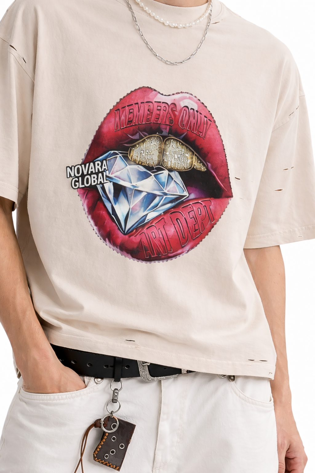 Members Only Boxy Tee ODMPOD Novara Studio