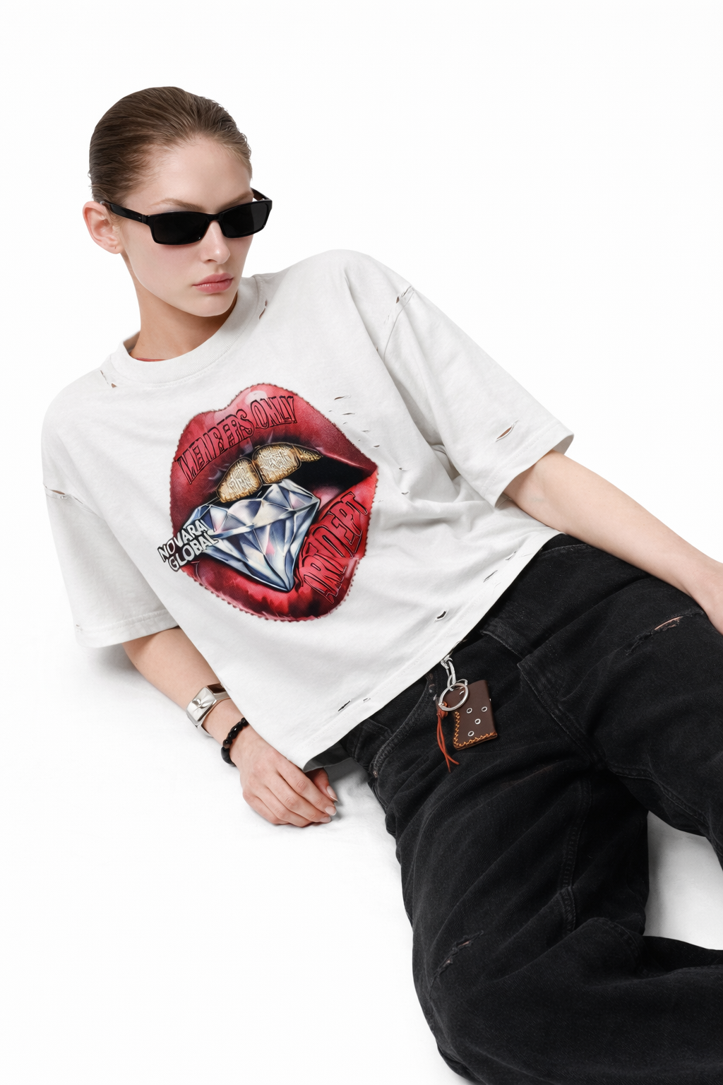 Members Only Boxy Tee ODMPOD Novara Studio