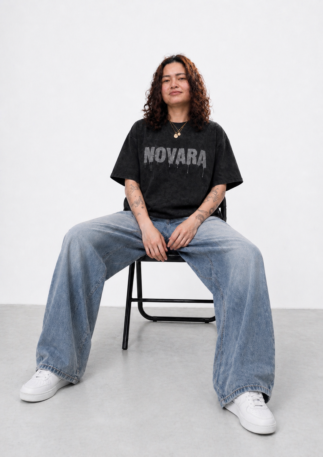 Street Drip Boxy Tee - Novara Studio