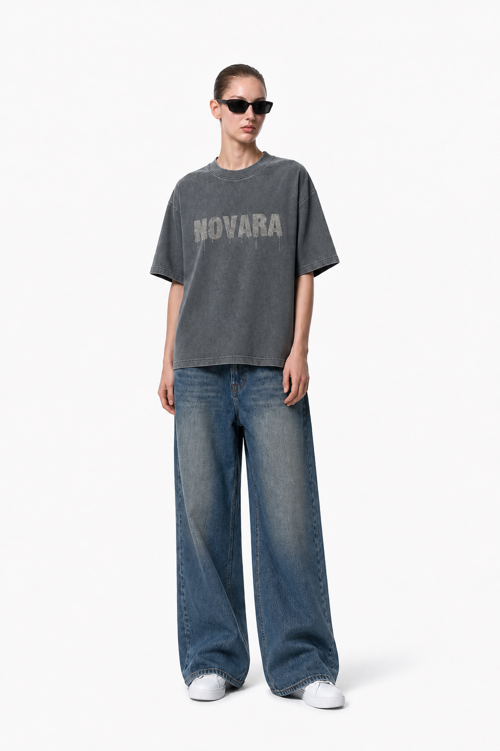 Street Drip Boxy Tee - Novara Studio