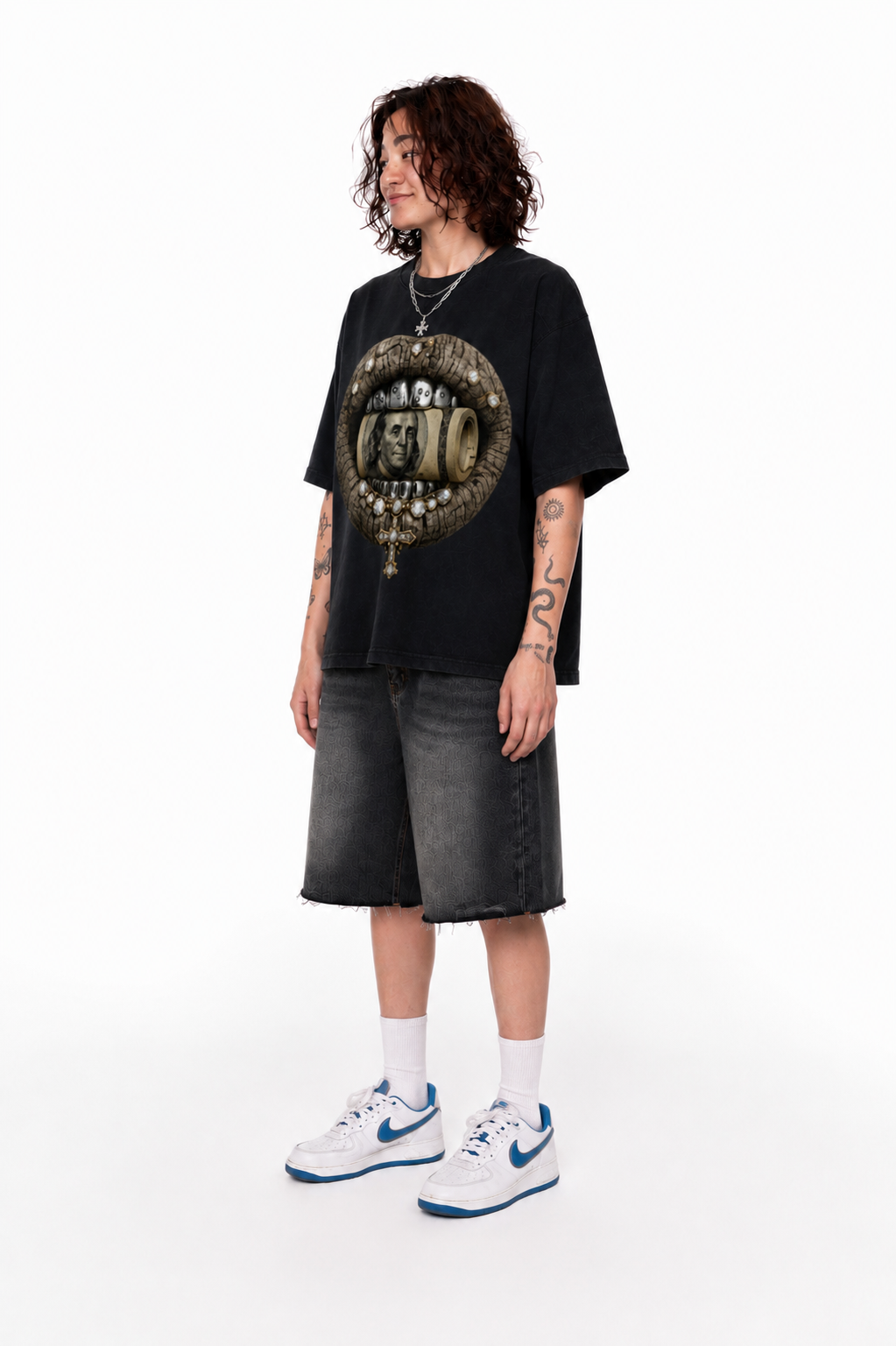 Unisex Reverse Dyed Boxy T-Shirt ODMPOD Novara Studio