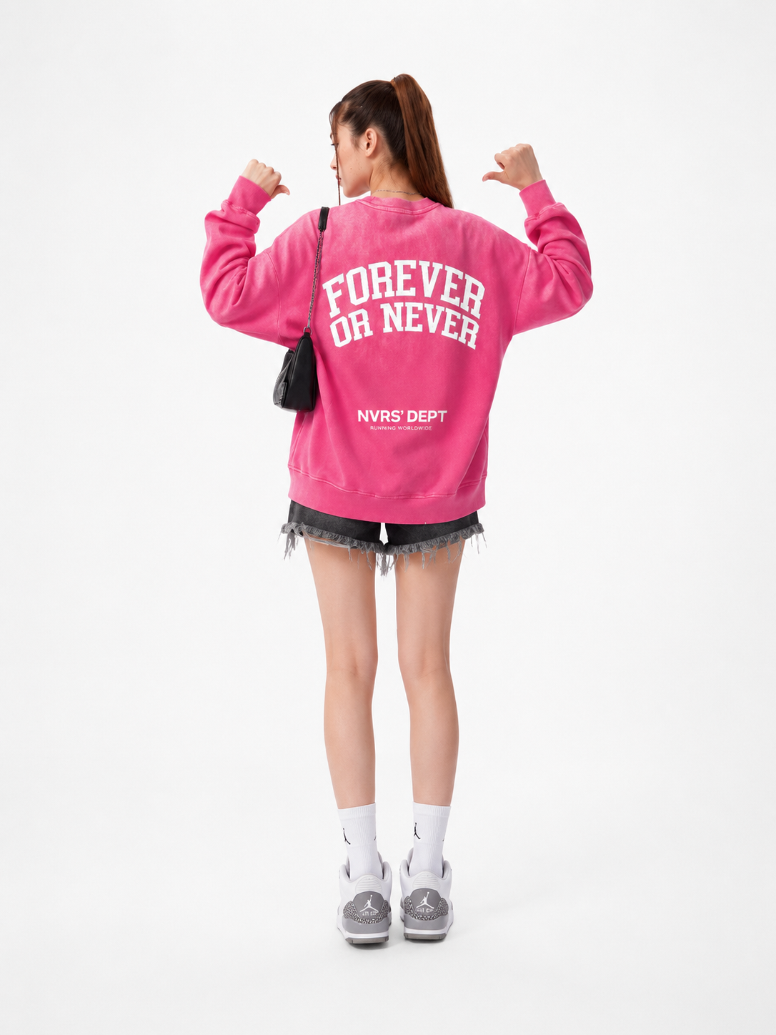 Forever Or Never Crewneck ODMPOD Novara Studio
