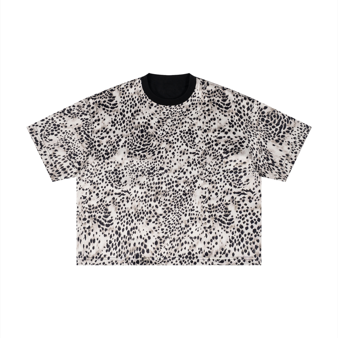 Savage Print Boxy Tee - Novara Studio