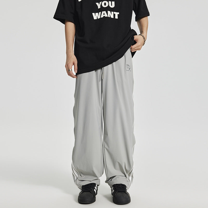 Retro Side Striped Casual Pants For Men Novara Shop Novara Shop