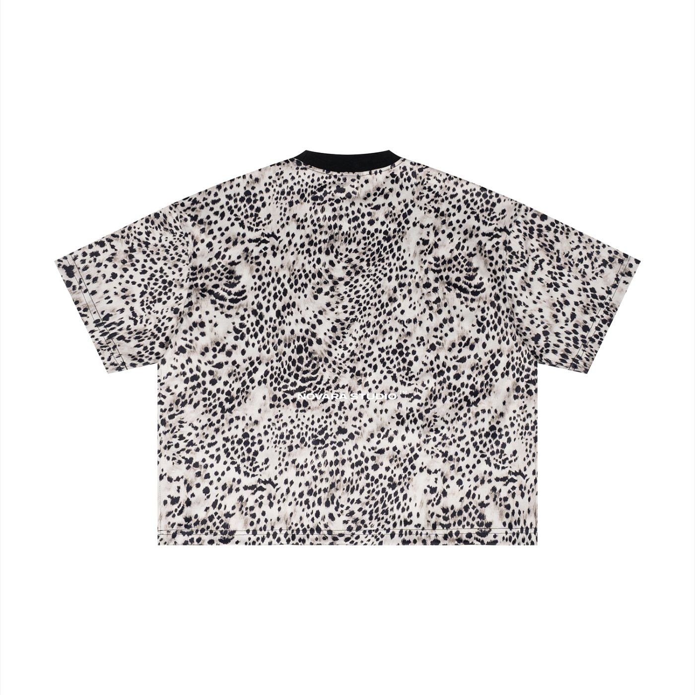 Savage Print Boxy Tee - Novara Studio