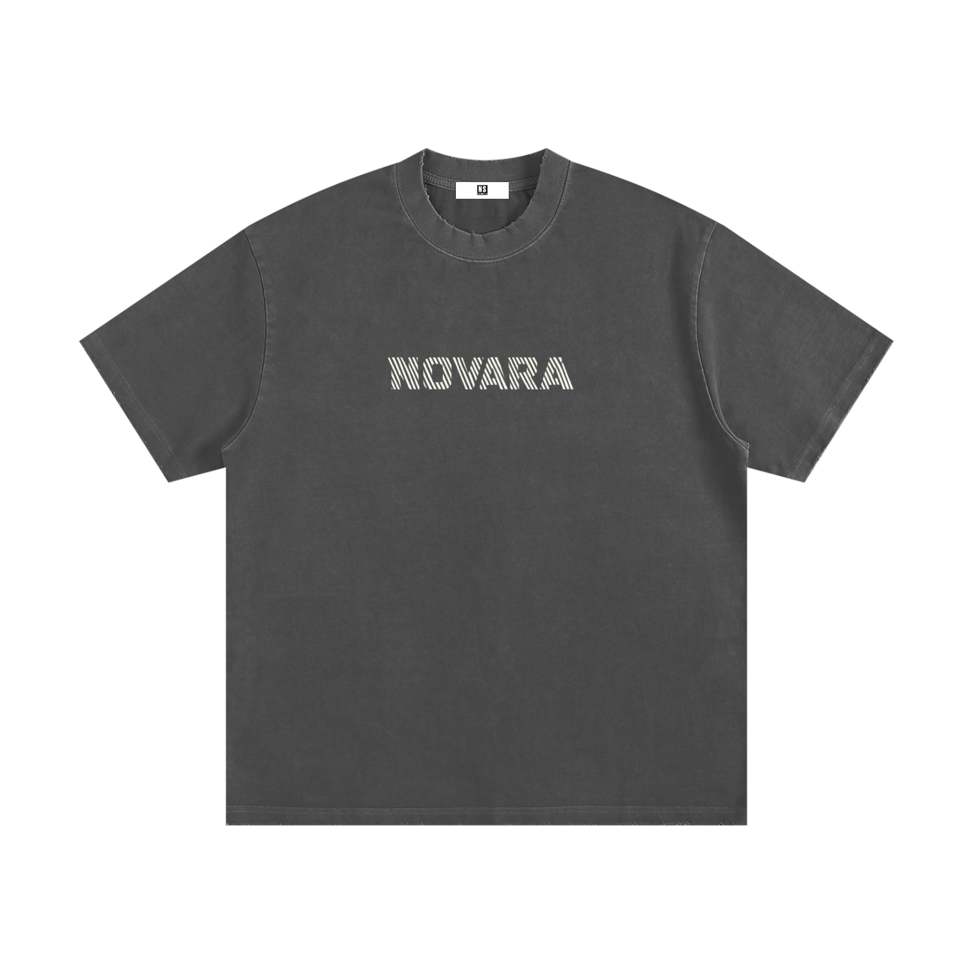 Heavyweight Vintage Washed Frayed T-Shirt ODMPOD Novara Studio