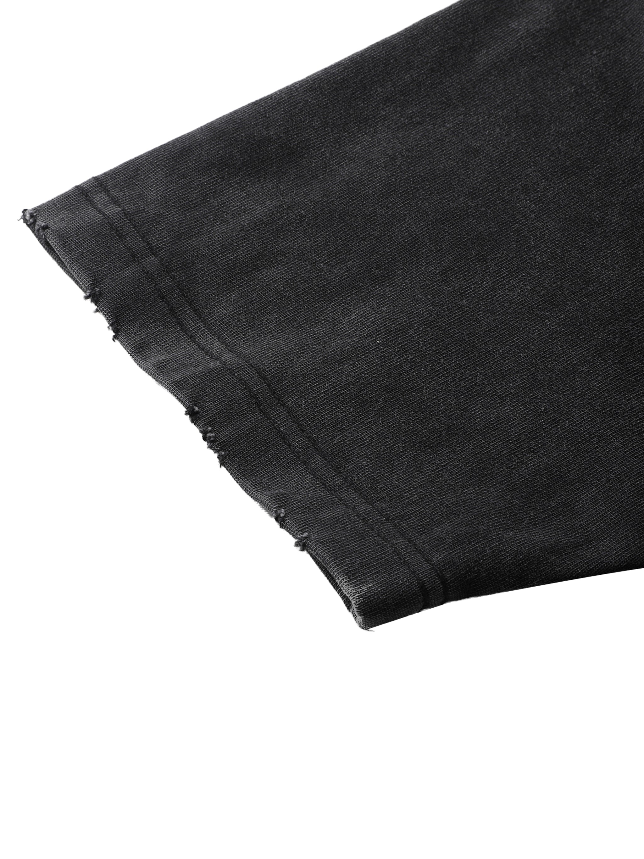 Heavyweight Vintage Washed Frayed T-Shirt ODMPOD Novara Studio