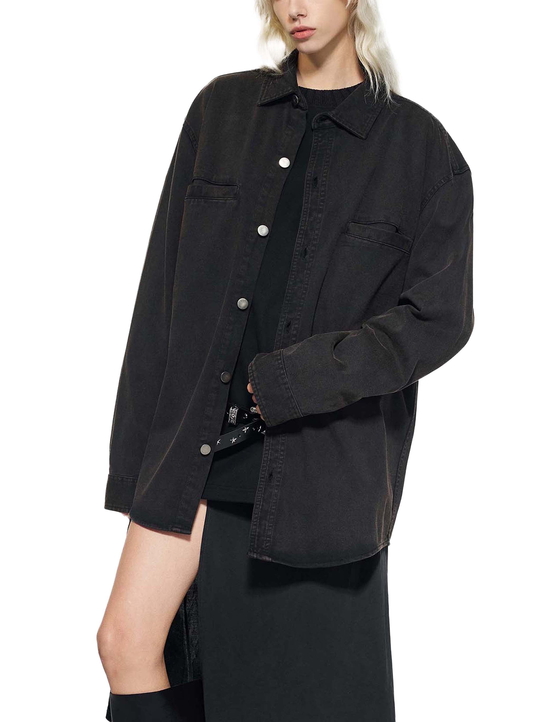 Denim Vintage Washed Heavyweight Jacket ODMPOD Novara Shop