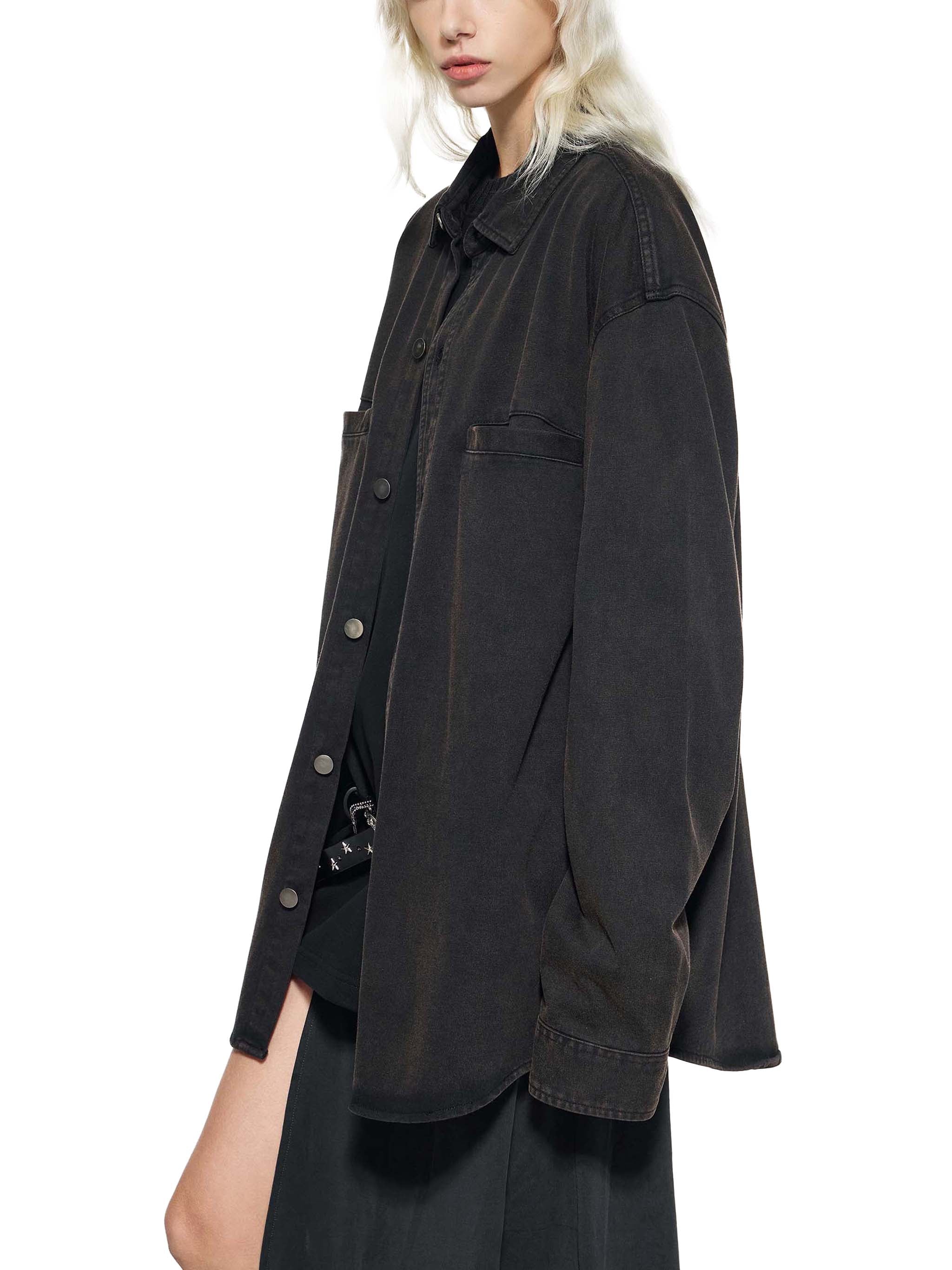 Denim Vintage Washed Heavyweight Jacket ODMPOD Novara Shop