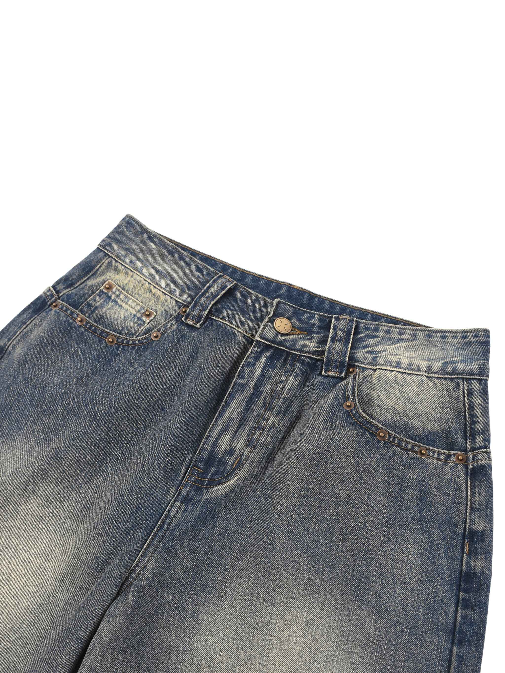 90s Baggy Denim Shorts - Novara Studio