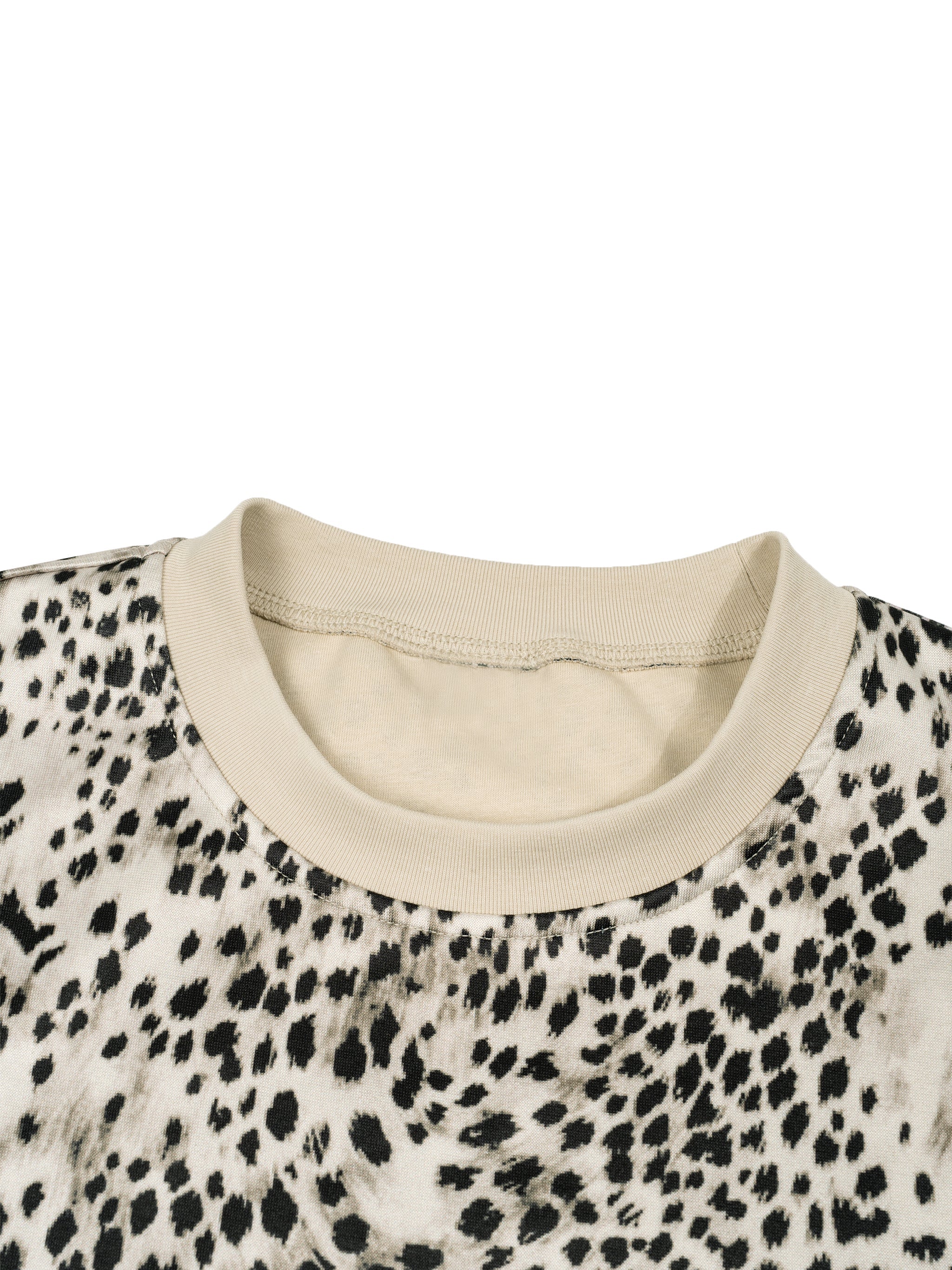 Savage Print Boxy Tee - Novara Studio