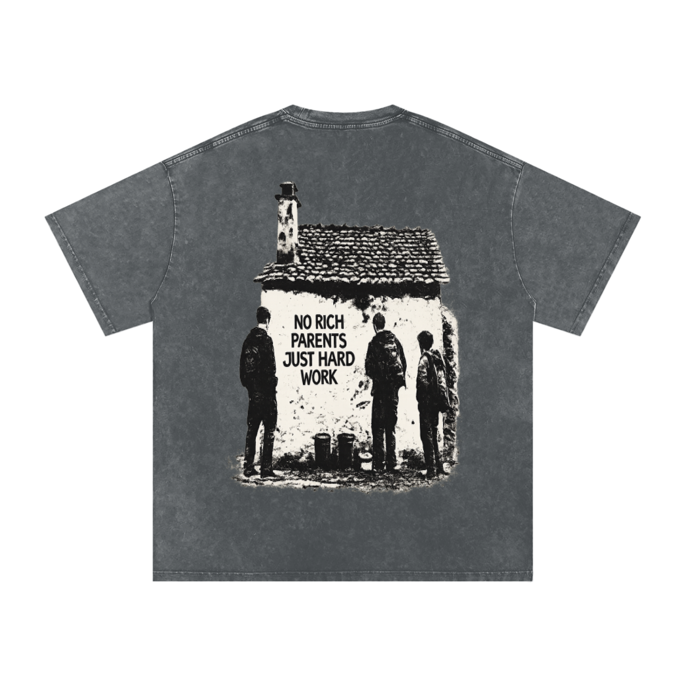 Snow Washed Oversized Cotton T-Shirt ODMPOD   Novara Studio