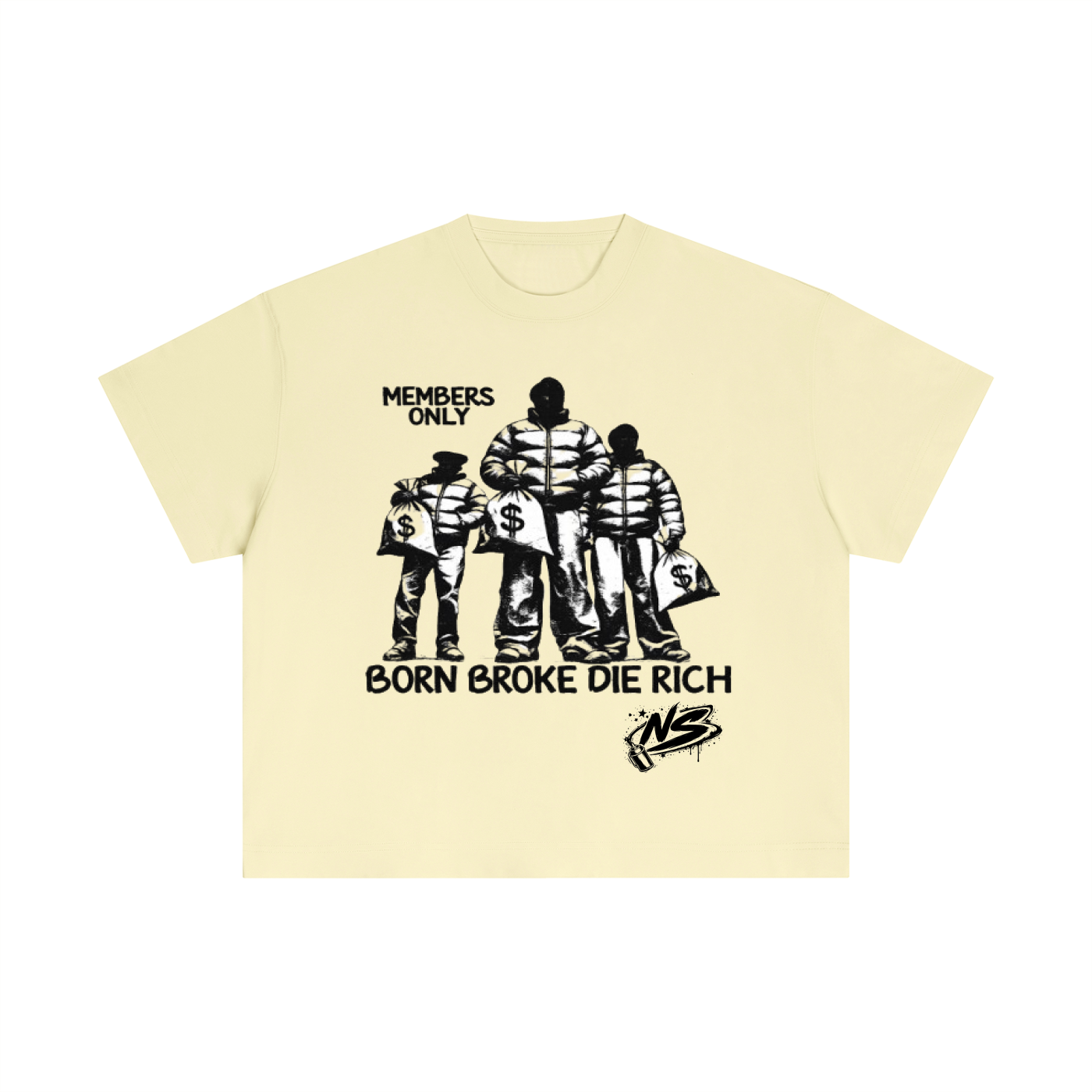 Rich Mindset Boxy - Novara Studio