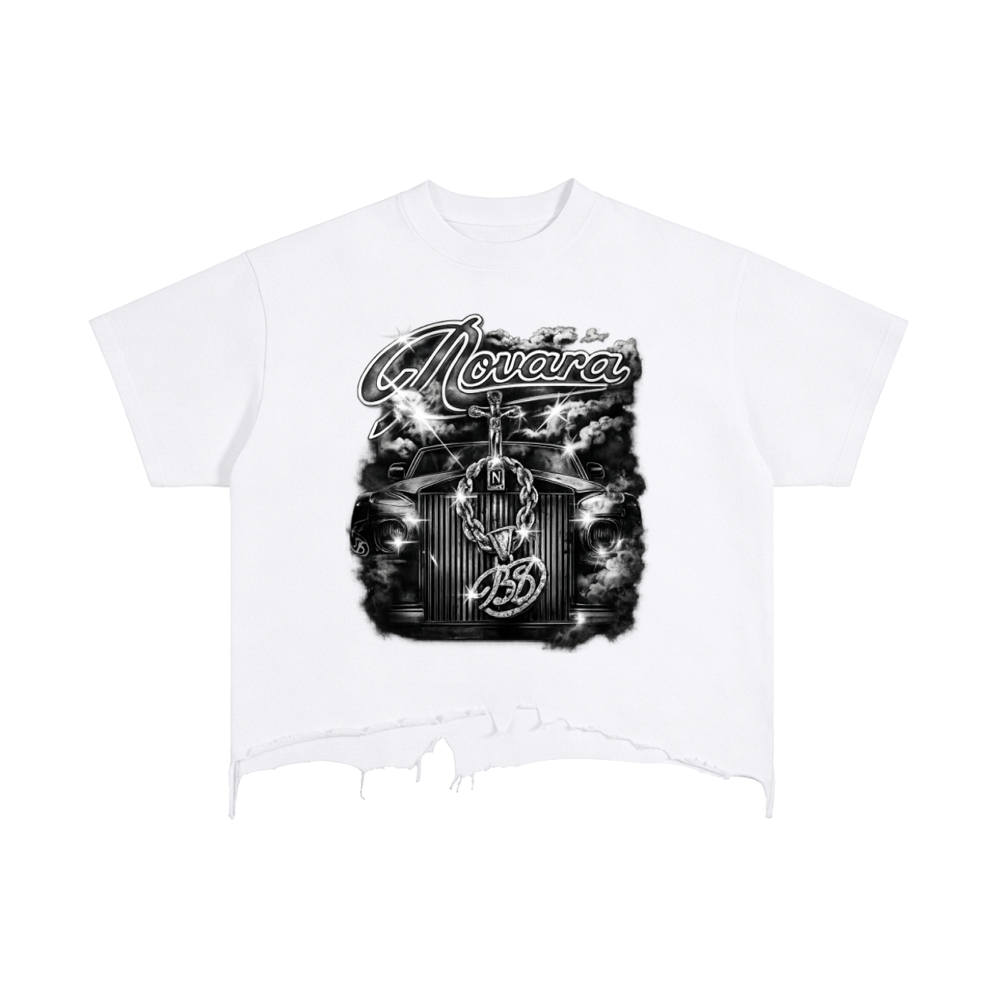 Luxury Chains Boxy Tee - Novarashop