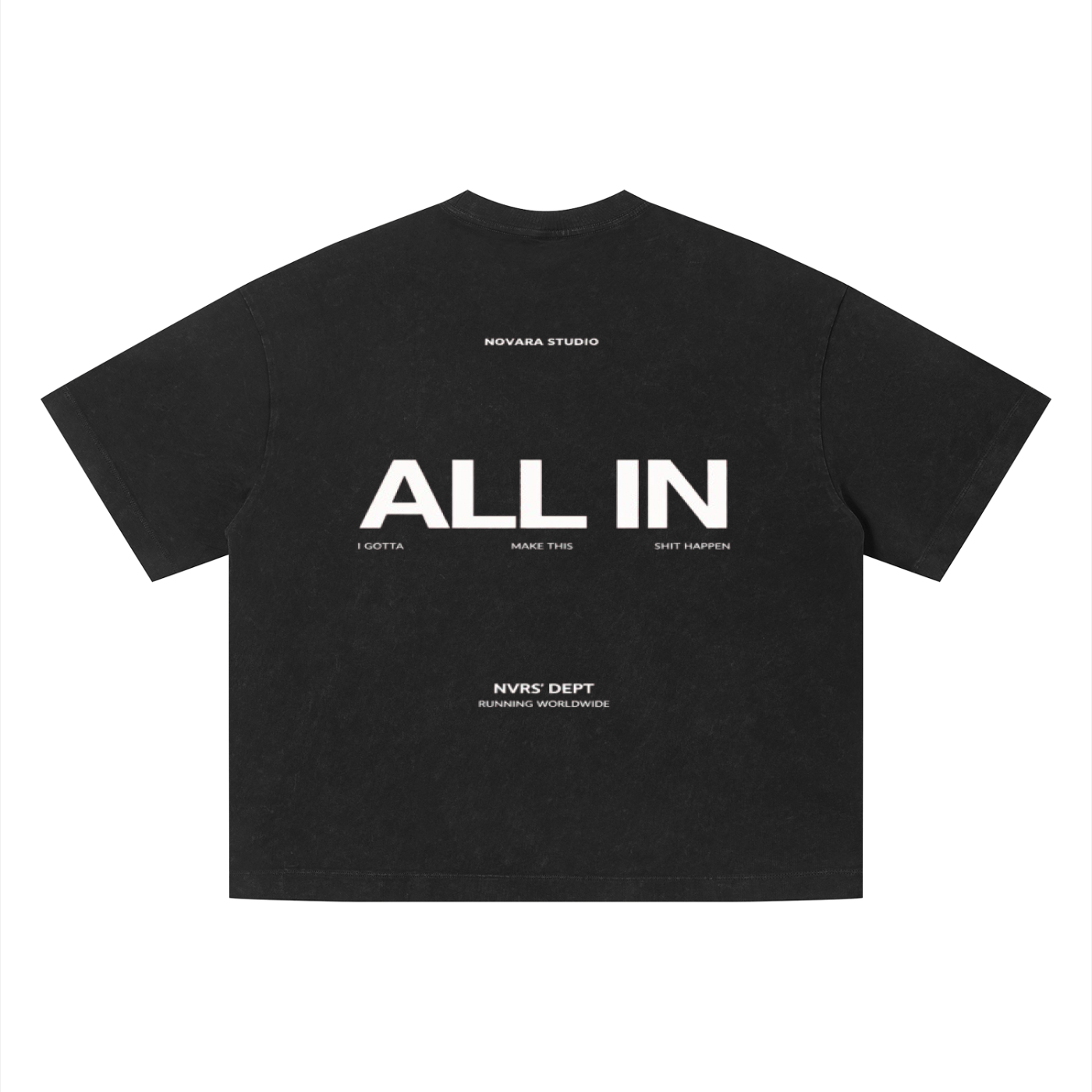 All In Street Boxy Tee - Novara Studio