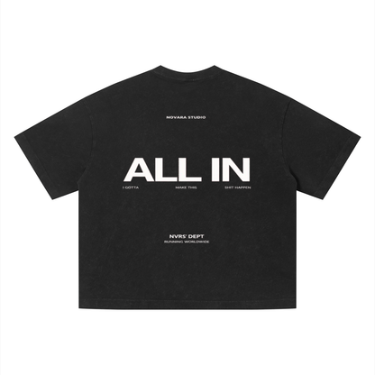 All In Street Boxy Tee - Novara Studio