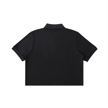 Essential Cropped Polo Shirt ODMPOD   Novara Studio