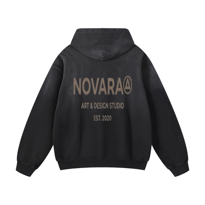 Heavyweight Sunfade Oversized Hoodie ODMPOD   Novara Shop