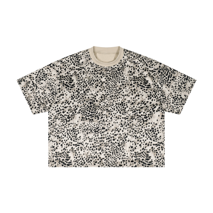 Savage Print Boxy Tee - Novara Studio