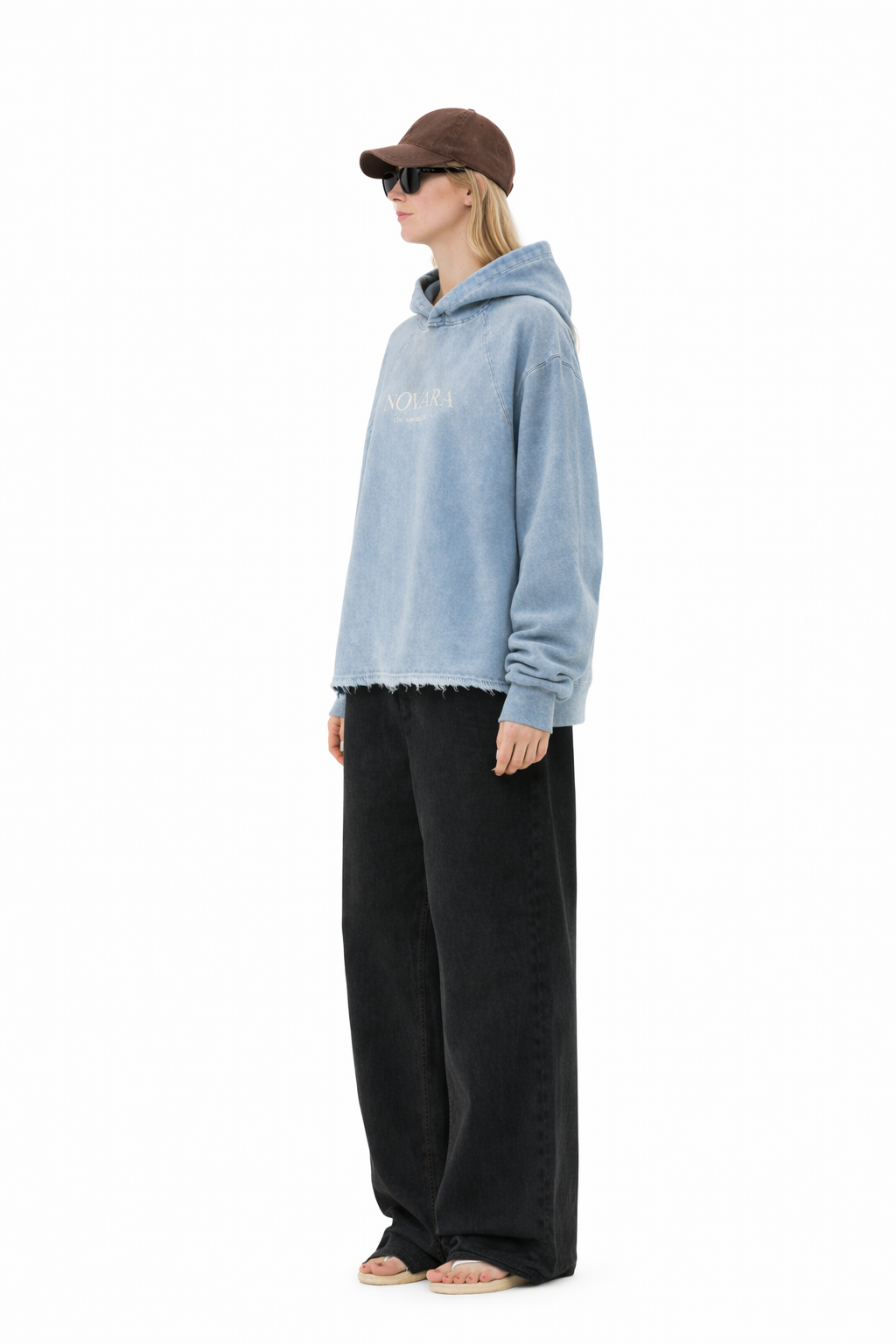 Vintage Fade Hoodie Novara Studio   Novara Studio