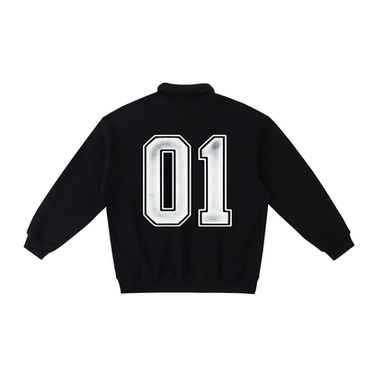 Heavyweight Polo-Collar Sweatshirt ODMPOD   Novara Studio