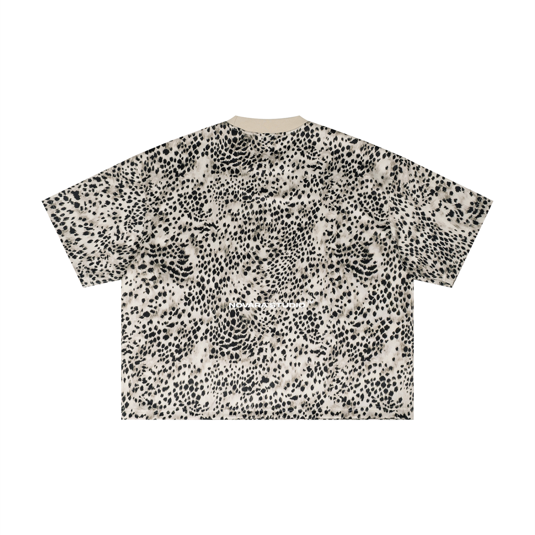 Savage Print Boxy Tee - Novara Studio