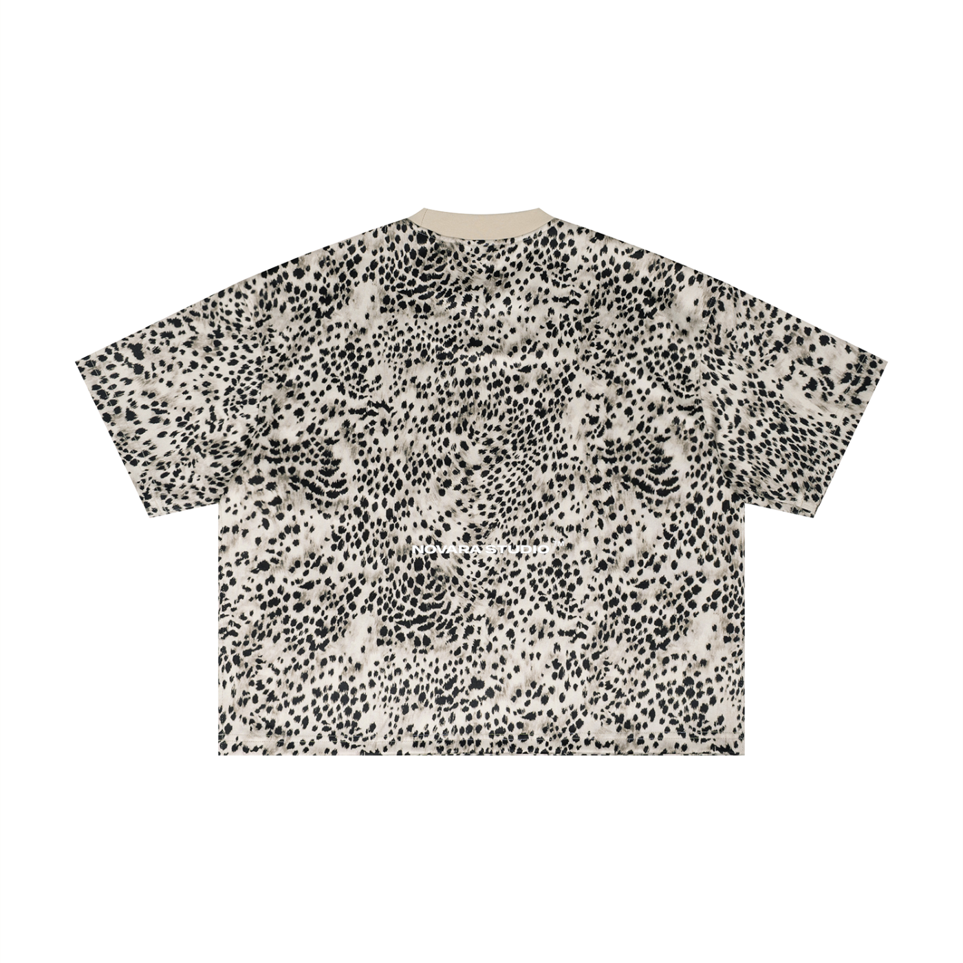 Savage Print Boxy Tee - Novara Studio