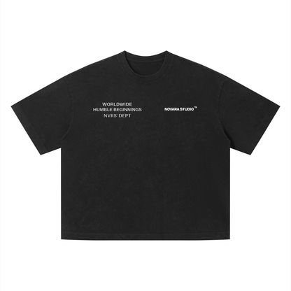 All In Street Boxy Tee - Novara Studio